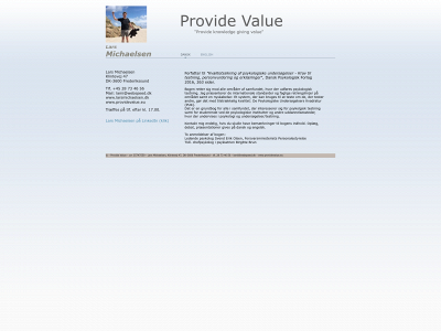 providevalue.dk snapshot