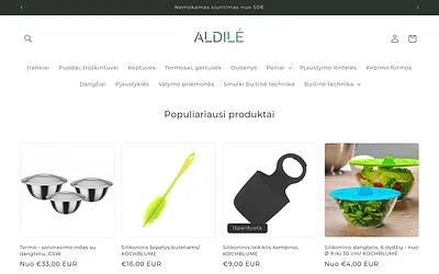 aldile.lt snapshot
