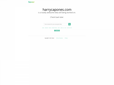 harrycapones.com snapshot