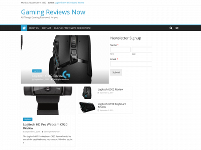 gamingreviewsnow.com snapshot