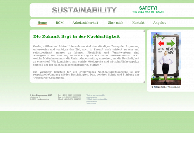 www.sustainable-company.com snapshot