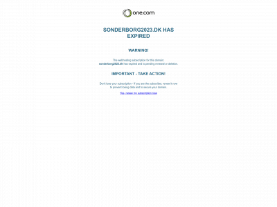 sonderborg2023.dk snapshot