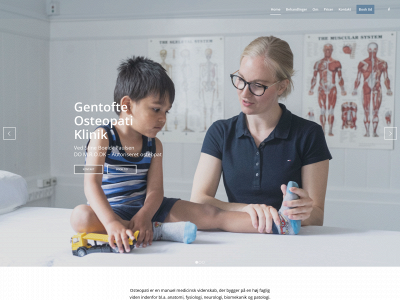 gentofteosteopatiklinik.dk snapshot
