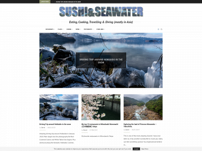 sushiandseawater.com snapshot