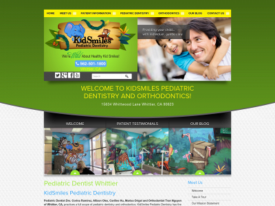 kidsmiles-whittier.com snapshot