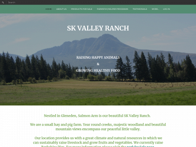 www.skvalleyranch.com snapshot