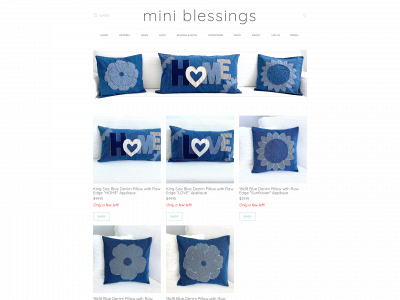 www.miniblessingsusa.com snapshot