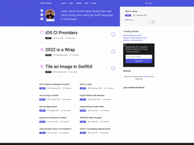 swiftlyrush.com snapshot