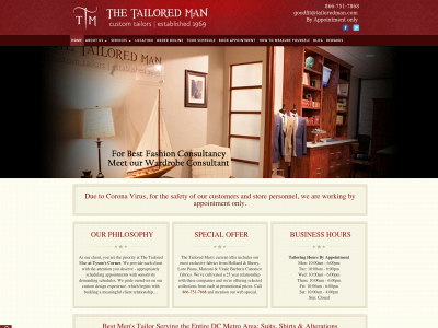 www.tailoredman.com snapshot