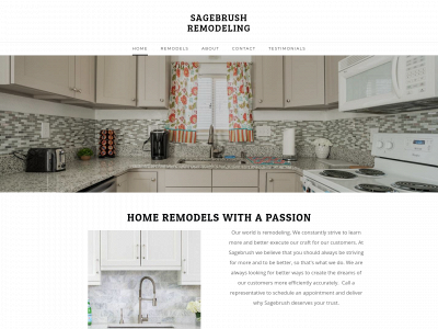 sagebrushremodeling.com snapshot