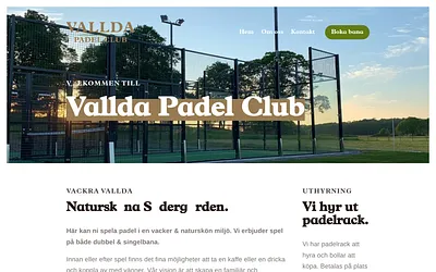 valldapadel.se snapshot