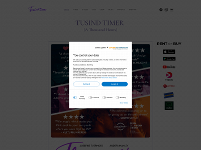 tusindtimer.com snapshot