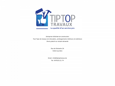 tiptoptravaux.be snapshot
