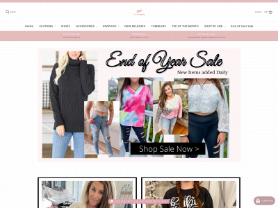 www.landmboutique.com snapshot