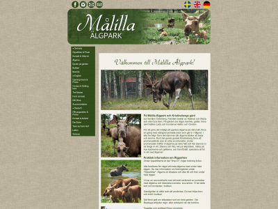 malillaalgpark.se snapshot