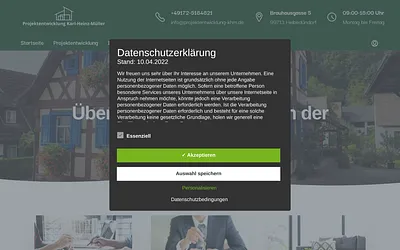 projektentwicklung-khm.de snapshot