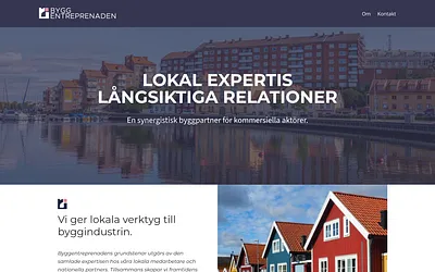 byggentreprenaden.se snapshot