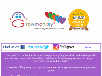 growmonkey.co.uk snapshot