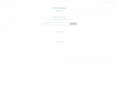 ryholtjewellery.dk snapshot
