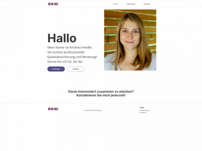 kristina-friedle.de snapshot