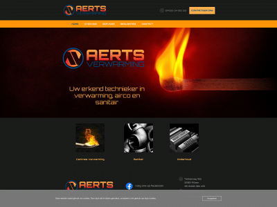 aertsverwarming.be snapshot
