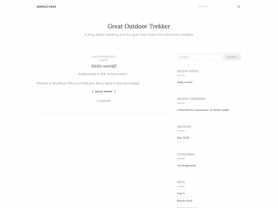 greatoutdoortrekker.com snapshot