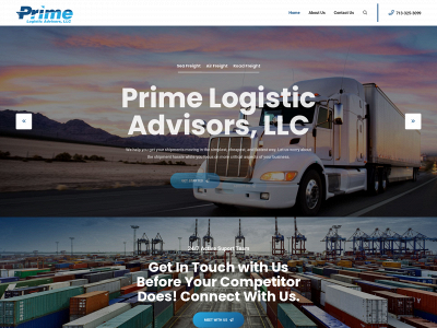 primelogisticadvisors.com snapshot