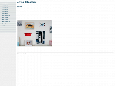 annikajohansson.se snapshot