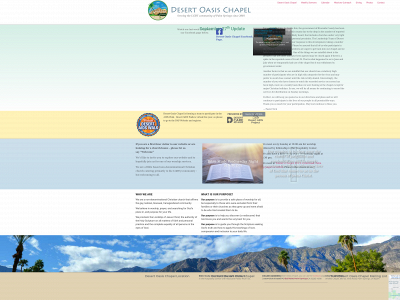desertoasischapel.org snapshot