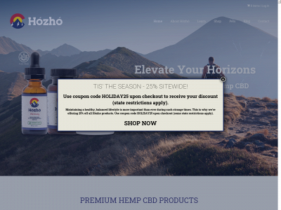 hozhocolorado.com snapshot