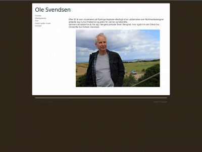 olesvendsen.dk snapshot