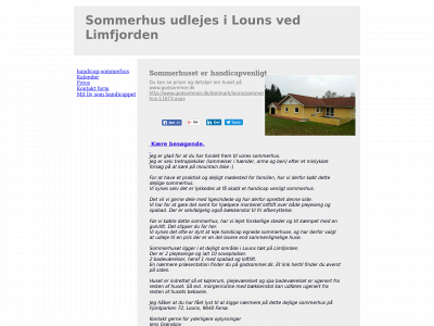 handicap-sommerhus-udlejes.nu snapshot