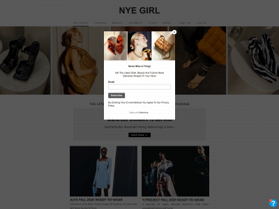 www.nyegirl.com snapshot