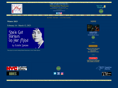 metropolitanplayhouse.org snapshot