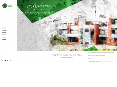 kupiskiokultura.lt snapshot
