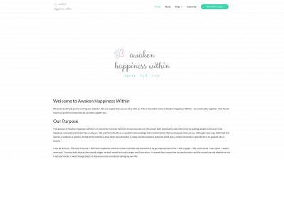awakenhappinesswithin.com snapshot