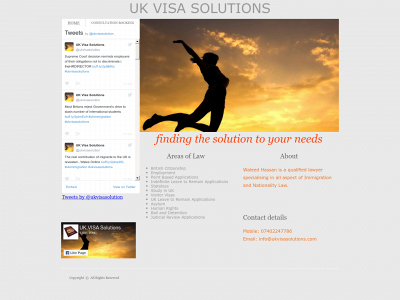 ukvisasolutions.com snapshot