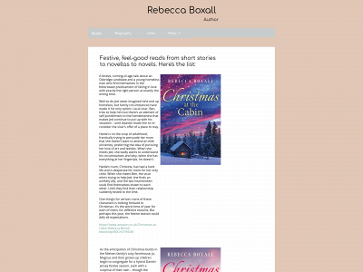 rebeccaboxall.co.uk snapshot