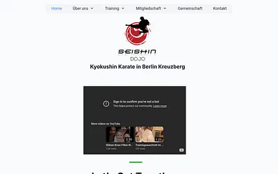 seishin-dojo.de snapshot