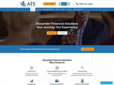 www.alexanderfs.com snapshot
