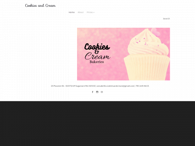cookiesandcreambakeries.weebly.com snapshot