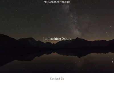 primafexcapital.com snapshot