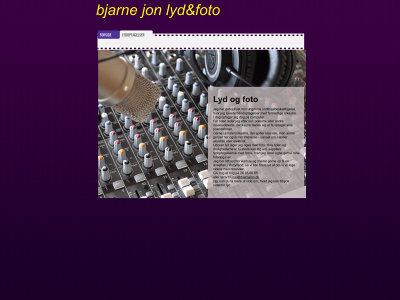 bjarnejon.dk snapshot
