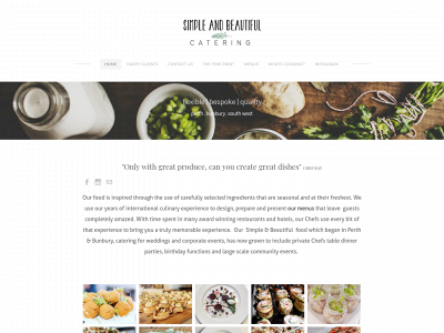 www.sandbcatering.com snapshot