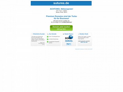 sutures.de snapshot