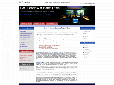 infowire.com snapshot