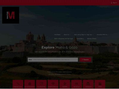 maltize.com snapshot