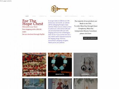 www.forthehopechest.com snapshot