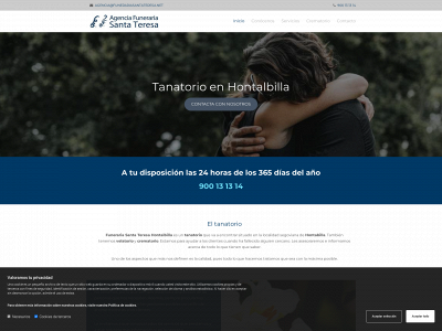 www.funerariahontalbilla.es snapshot