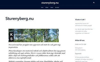sturenyberg.nu snapshot